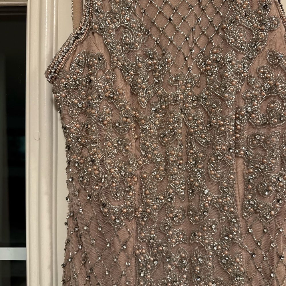 Sherri Hill Elegant Beaded Dress - Picture 2 of 5